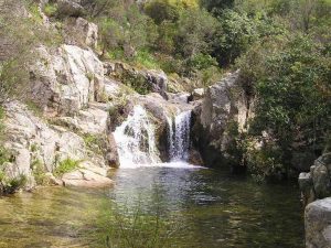 waterfalls limbara mountain sardinia